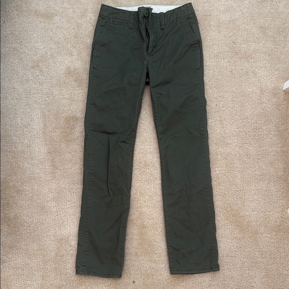 GAP boy’s Dark Green Chinos